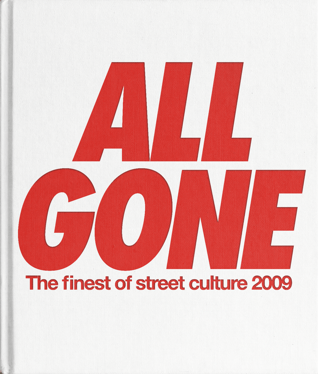 All Gone 2009 - Red on White